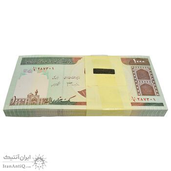 بسته اسکناس 1000 ریال (جعفری - شیبانی) - UNC - جمهوری اسلامی
