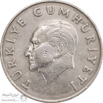 سکه 100 لیر 1987 جمهوری - EF45 - ترکیه