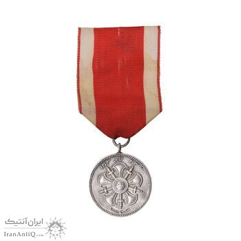 مدال نقره ثور - AU58 - رضا شاه مدال نقره ثور - AU58 - رضا شاه