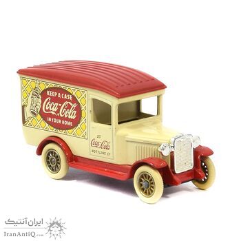 ماشین اسباب بازی آنتیک طرح coca cola