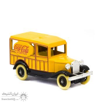 ماشین اسباب بازی آنتیک طرح coca cola