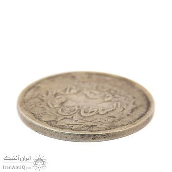 سکه 2000 دینار 1314 (ضرب سکه بر سکه) - VF30 - مظفرالدین شاه