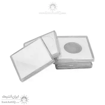کاور سکه پلاستیکی (کپسول) - مربع - سایز A - فوم دار