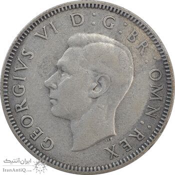 سکه 1 شیلینگ 1941 جرج ششم - تیپ 1 - EF40 - انگلستان