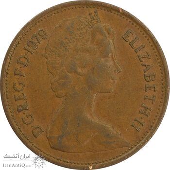 سکه 2 پنس 1979 الیزابت دوم - EF45 - انگلستان