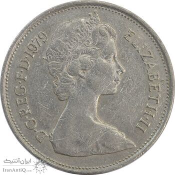 سکه 10 پنس 1979 الیزابت دوم - EF45 - انگلستان