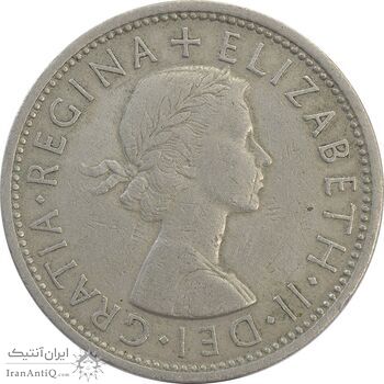 سکه 2 شیلینگ 1966 الیزابت دوم - EF45 - انگلستان
