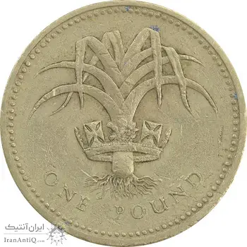 سکه 1 پوند 1985 الیزابت دوم - EF40 - انگلستان