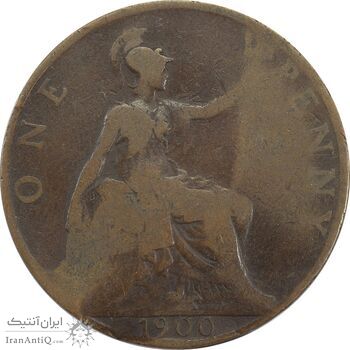 سکه 1 پنی 1900 ویکتوریا - VG - انگلستان