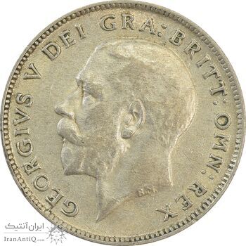 سکه 6 پنس 1922 جرج پنجم - MS62 - انگلستان سکه 6 پنس 1922 جرج پنجم - MS62 - انگلستان