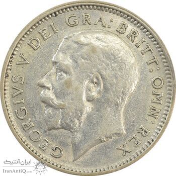 سکه 6 پنس 1926 جرج پنجم - MS62 - انگلستان