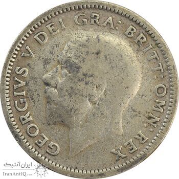 سکه 6 پنس 1926 جرج پنجم - VF25 - انگلستان سکه 6 پنس 1926 جرج پنجم - VF25 - انگلستان