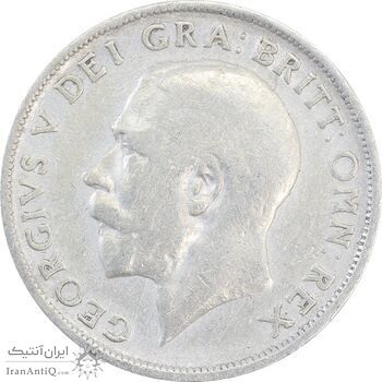 سکه 1 شیلینگ 1915 جرج پنجم - VF20 - انگلستان