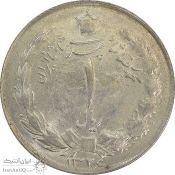 سکه 1 ریال 1326 - MS63 - محمد رضا شاه سکه 1 ریال 1326 - MS63 - محمد رضا شاه