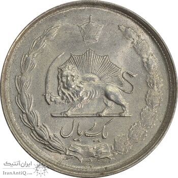 سکه 1 ریال 1326 - MS63 - محمد رضا شاه سکه 1 ریال 1326 - MS63 - محمد رضا شاه