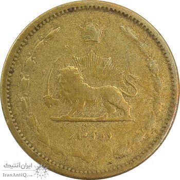 سکه 10 دینار 1316 (6 تاریخ کوچک) - VF30 - رضا شاه
