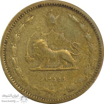 سکه 10 دینار 1316 (6 تاریخ کوچک) - VF30 - رضا شاه