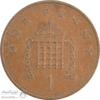 سکه 1 پنی 1994 الیزابت دوم - EF40 - انگلستان