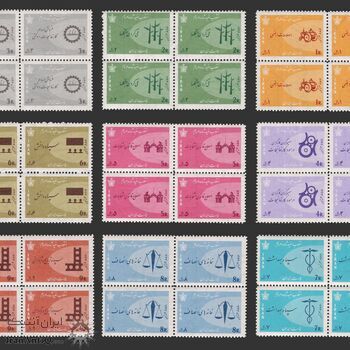 تمبر انقلاب سفید 1344 - محمدرضا شاه تمبر انقلاب سفید 1344 - محمدرضا شاه