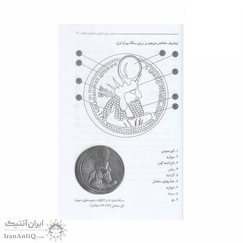 کتاب آیکونوگرافی سکه های ساسانی