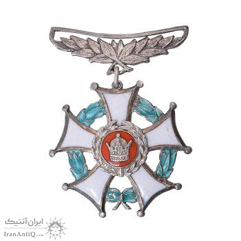 نشان خدمت شهربانی - AU - رضا شاه نشان خدمت شهربانی - AU - رضا شاه