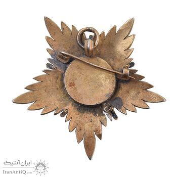 نشان همایونی درجه چهار - EF - مظفرالدین شاه