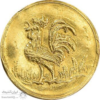 سکه طلا شاباش خروس 1333 - EF40 - محمد رضا شاه