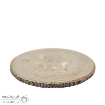 مدال نقره نوروز 1334 (لافتی الا علی) - MS61 - محمد رضا شاه