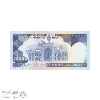 اسکناس 10000 ریال (بنی صدر - نوبری) - تک - UNC64 - جمهوری اسلامی