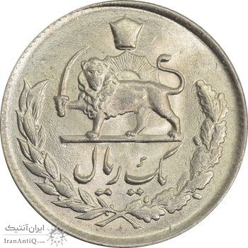 سکه 1 ریال 1335 - MS65 - محمد رضا شاه