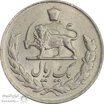 سکه 1 ریال 1335 - MS63 - محمد رضا شاه