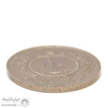 سکه 10 دینار 1310 نیکل - MS65 - رضا شاه