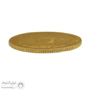 سکه طلا دو پهلوی 1308 تصویری - MS64 - رضا شاه