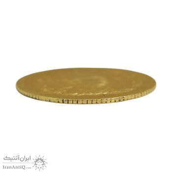 سکه طلا یک پهلوی 1307 تصویری - MS62 - رضا شاه