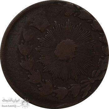 سکه 50 دینار 1301 (خارج از مرکز) - VF35 - ناصرالدین شاه