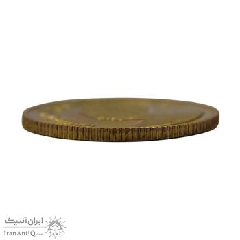 مدال برنز یادبود گارد شهبانو (نمونه) - نوروز 1352 - PF65 - محمد رضا شاه