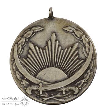 مدال نقره ذوالفقار - EF45 - رضا شاه