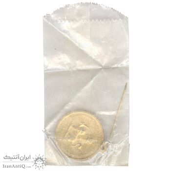 مدال آویزی تاجگذاری (سه رخ) - با پک فابریک - MS66 - محمد رضا شاه