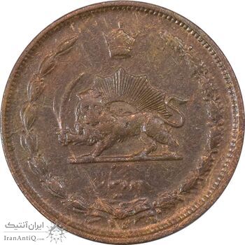سکه 2 دینار 1310 - EF40 - رضا شاه