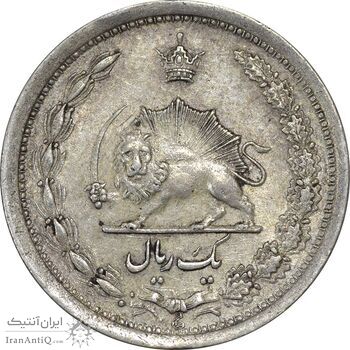 سکه 1 ریال 1311 - AU58 - رضا شاه