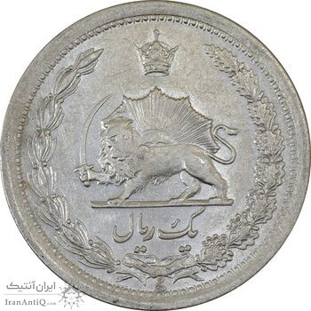 سکه 1 ریال 1311 - EF40 - رضا شاه