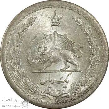 سکه 1 ریال 1311 - MS66 - رضا شاه