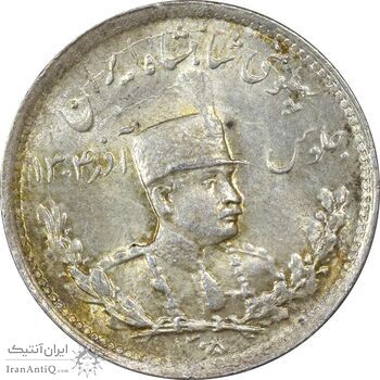 سکه 1000 دینار 1308 تصویری (سورشارژ تاریخ) - MS66 - رضا شاه سکه 1000 دینار 1308 تصویری (سورشارژ تاریخ) - MS66 - رضا شاه