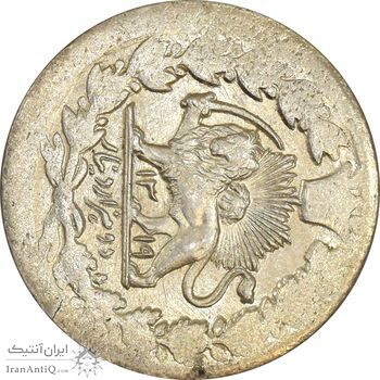 سکه 2000 دینار 1319 (تاریخ فشرده) خطی - MS62 - مظفرالدین شاه