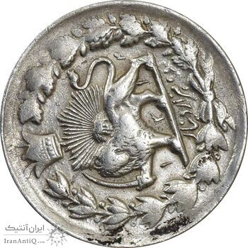 سکه 2000 دینار 1314 خطی (دو تاج) - VF30 - مظفرالدین شاه سکه 2000 دینار 1314 خطی (دو تاج) - VF30 - مظفرالدین شاه