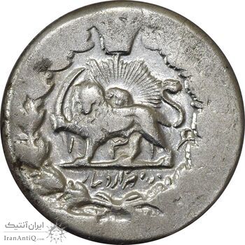 سکه 2000 دینار 1316 خطی - VF30 - مظفرالدین شاه