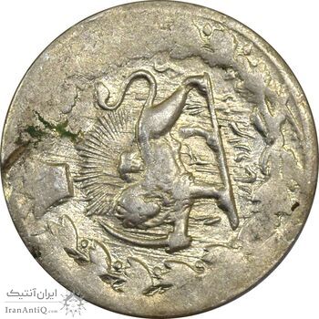 سکه 2000 دینار 1316 خطی (مکرر تاریخ) - VF35 - مظفرالدین شاه