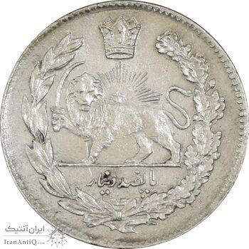 سکه 500 دینار 1331 تصویری - MS61 - احمد شاه