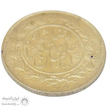 سکه 1000 دینار 1305 خطی - MS64 - رضا شاه
