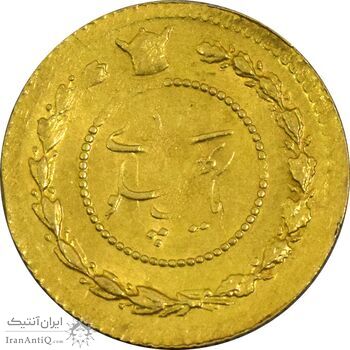 سکه طلا یک پهلوی 1307 تصویری - MS61 - رضا شاه